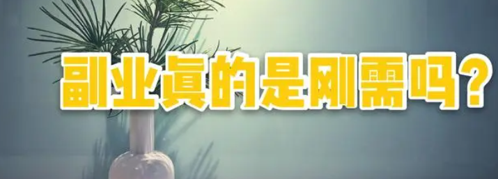对于副业,说说我的看法? 第1张 对于副业,说说我的看法? 第1张